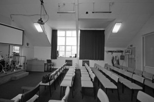 Interior before the works