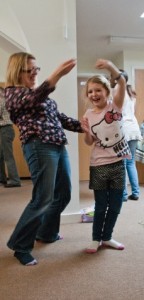 joyful dance