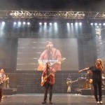 Hillsong band on stage